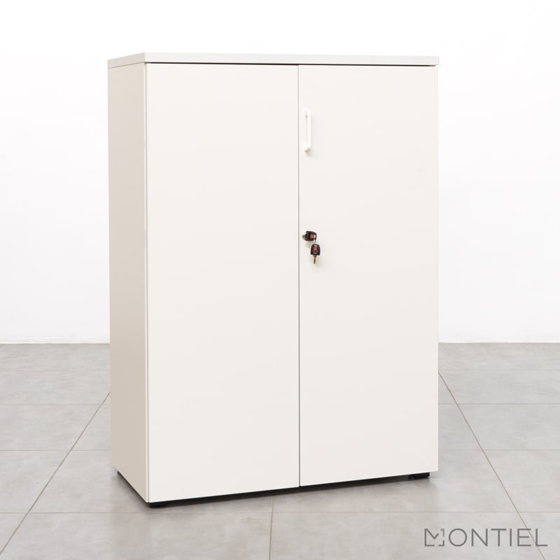▷ Armario Blanco con Llave de Oficina de Actiu - Montiel