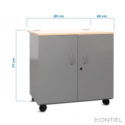 Mueble Bajo para Impresora Metálico de Levira - Montiel