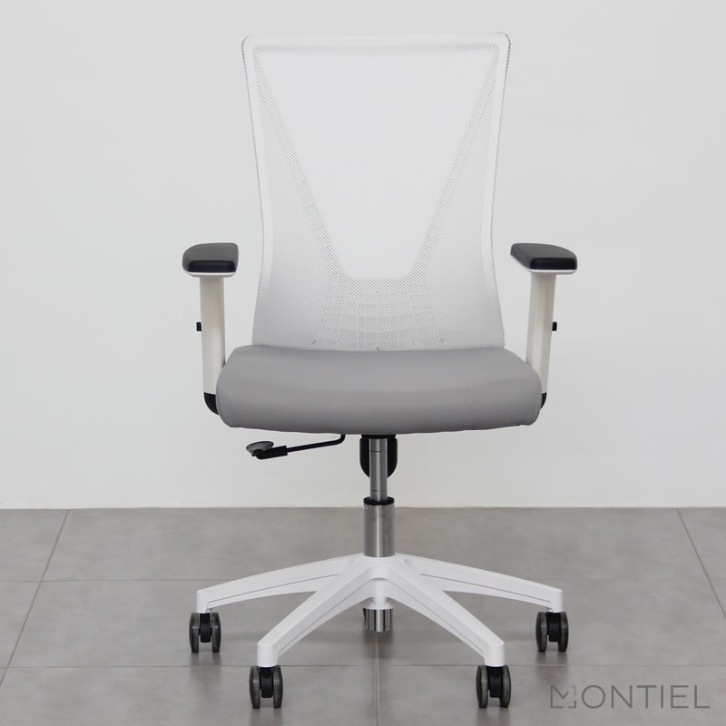 Silla Blanca  Escritorio Tirana de Euromof - Montiel