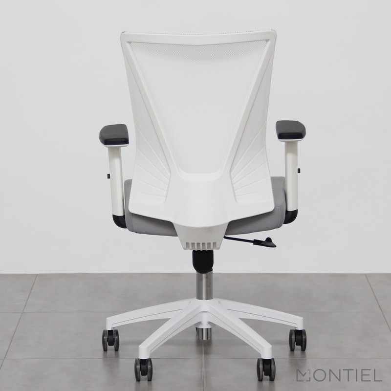 Silla Blanca  Escritorio Tirana de Euromof - Montiel