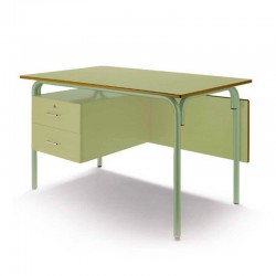 mesa profesor verde
