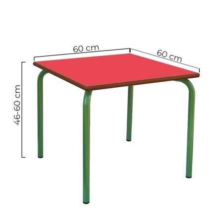 ▷ Mesa Aula Infantil Cuadrada 207C de Tagar - Montiel
