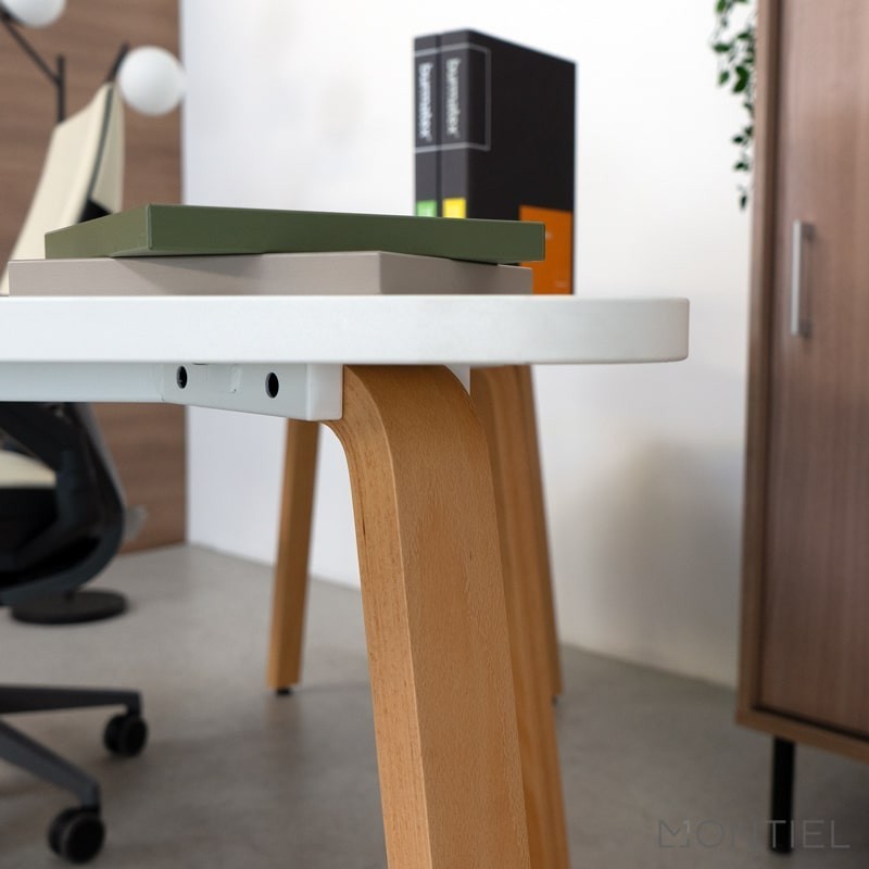 ▷ Mesa Oficina Patas Madera Argos de Ismobel - Montiel