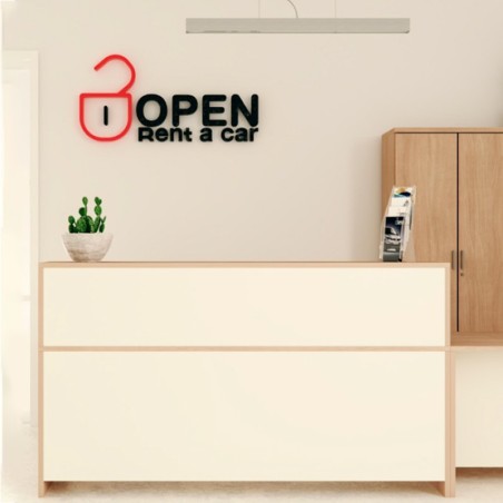 ▷ Mostrador Moderno de Recepción M6 de Kesta - Montiel