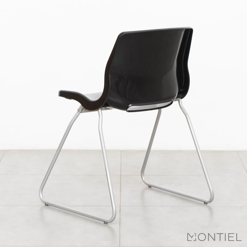 Silla Oficina Polipropileno Negro MM944 de Montiel