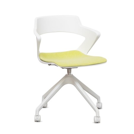 ▷ Silla Giratoria Blanca Creta de JDM Ismobel - Montiel
