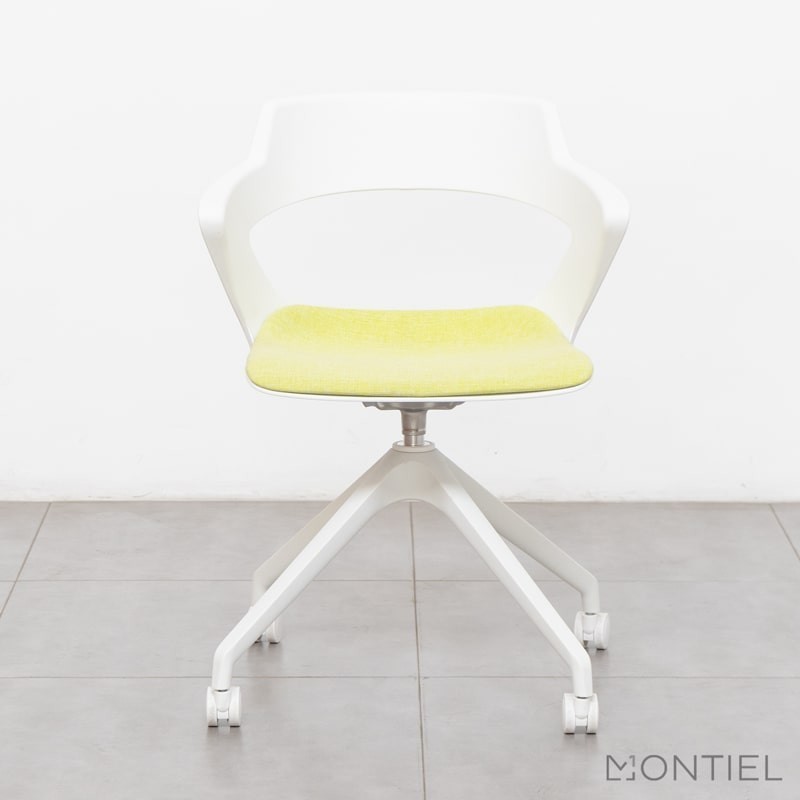 ▷ Silla Giratoria Blanca Creta de JDM Ismobel - Montiel