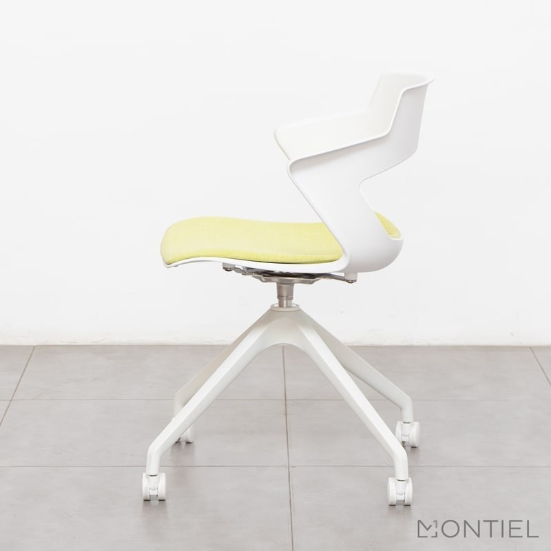 ▷ Silla Giratoria Blanca Creta de JDM Ismobel - Montiel