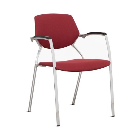 Silla Confidente Tapizada Sara de Oken - Montiel