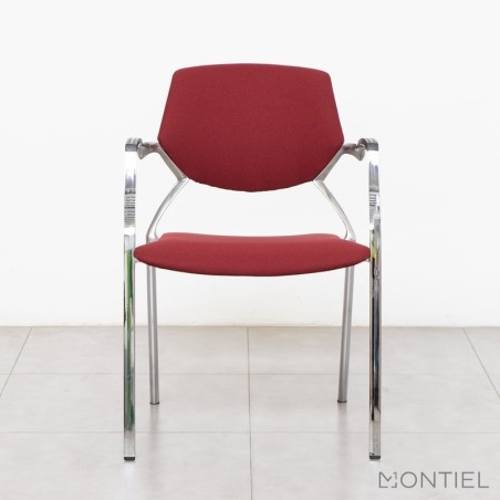 Silla Confidente Tapizada Sara de Oken - Montiel