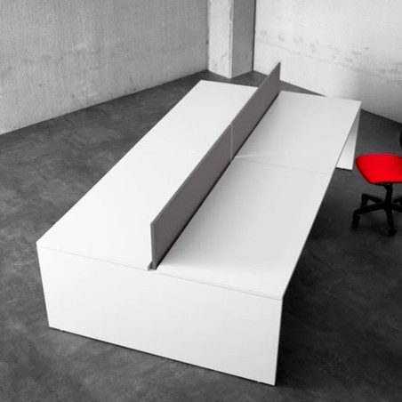 Multipuesto para Oficina con Divisoria Blok de Forma 5