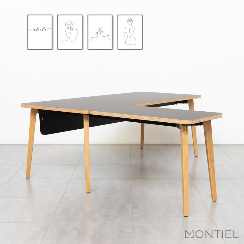 ▷ Mesa de Dirección Nórdica Timber de Forma5 - Montiel