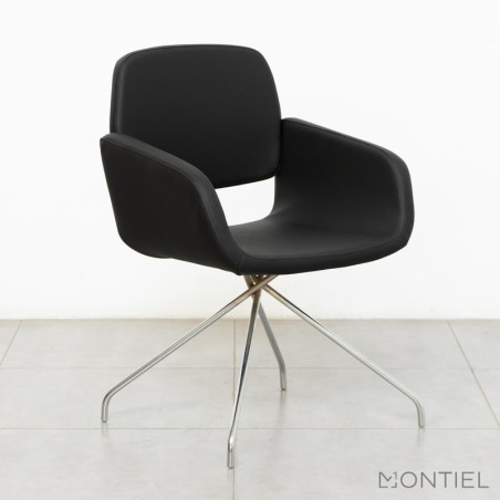 Silla Confidente Símil Piel Aita de DileOffice - Montiel