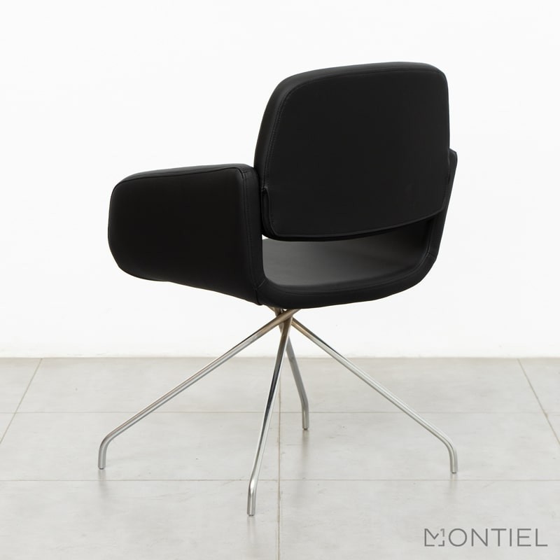 Silla Confidente Símil Piel Aita de DileOffice - Montiel