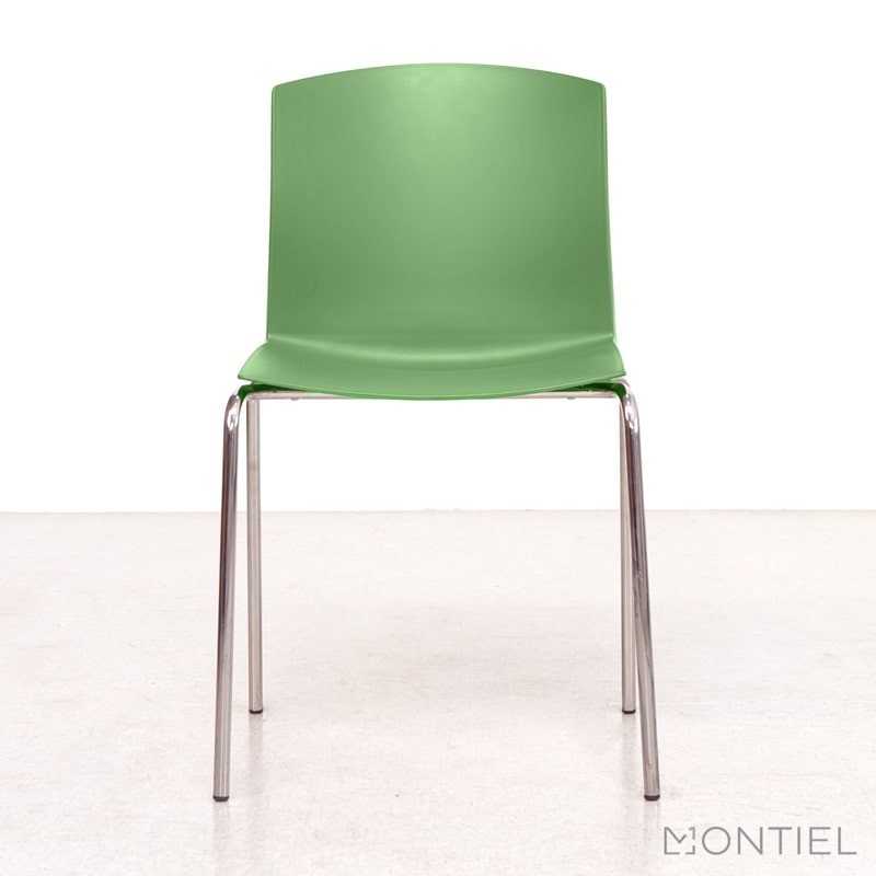 Silla Confidente 4 Patas verde Coral de Kunna - Montiel
