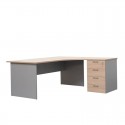 EXPRESS | Mesa escritorio en L 160 o 180 cm Tono T3 de Mobel Linea comprar online