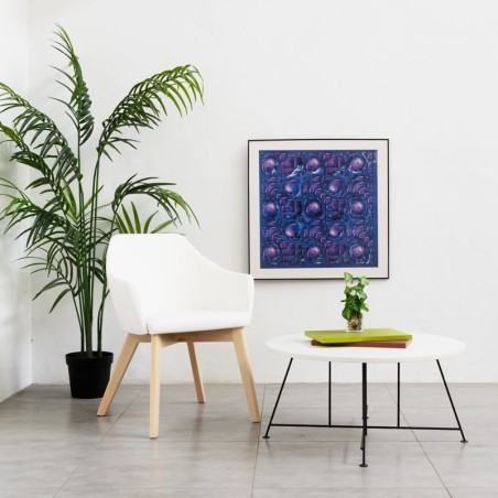 ▷ Butaca Tapizada Patas de Madera Sofía de Kunna