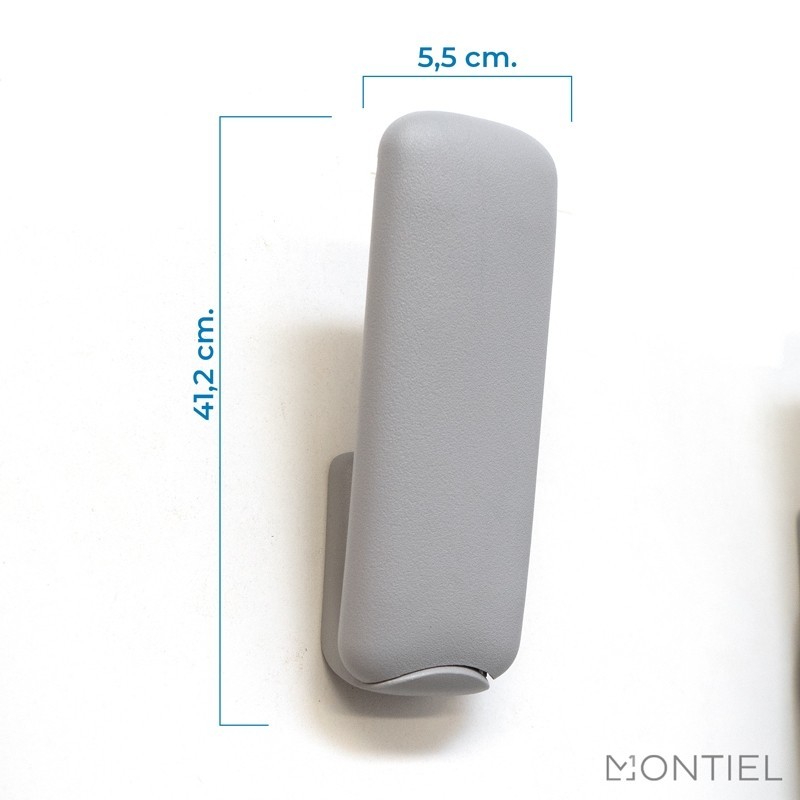 Perchero de Diseño Gris de Pared Caddy de ENEA - Montiel