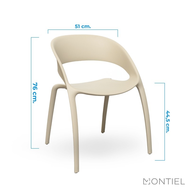 Silla Confidente para Recepciones Bee de Actiu - Montiel