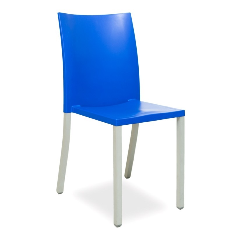 Silla Confidente Oficina Azul sin brazos de Gaber Montiel