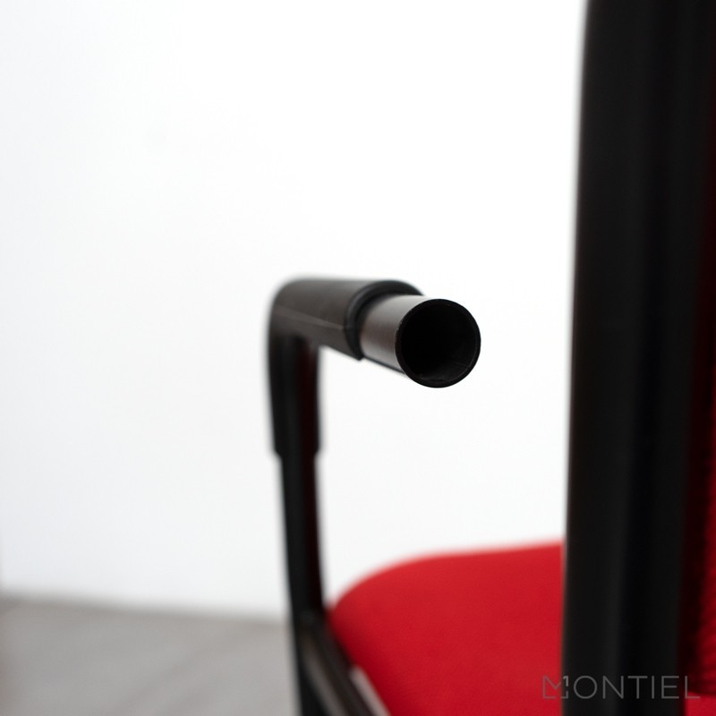 Silla Confidente Oficina Roja MM1137 de Montiel