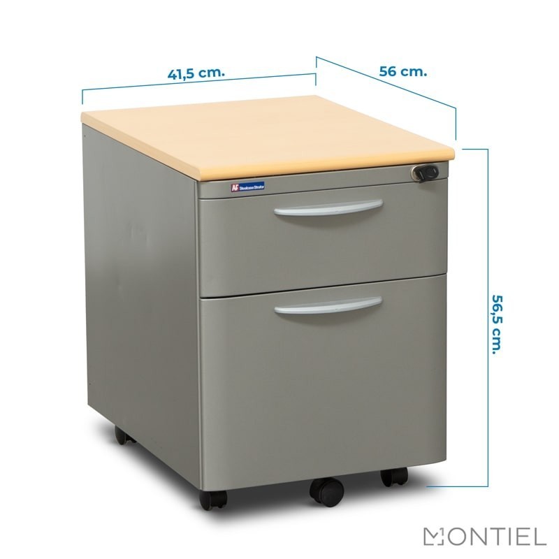 Cajonera de Oficina con Llave de Steelcase - Montiel