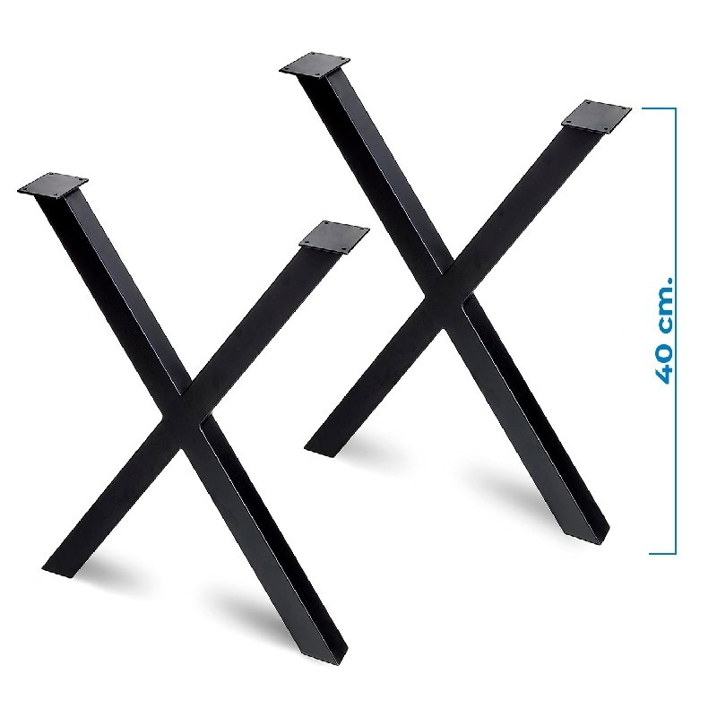 Patas mesa auxiliar oficinas estilo Industrial