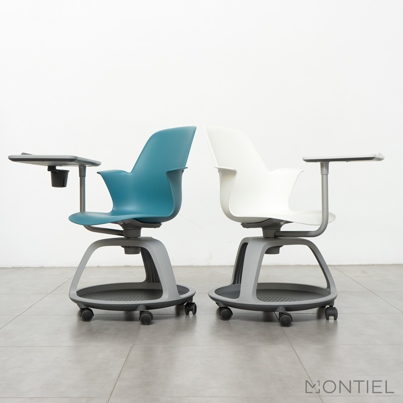 Silla Pala de Formación y Ruedas Node de Steelcase