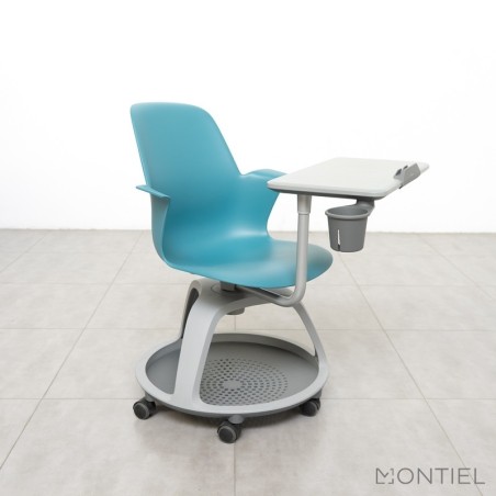 Silla Pala de Formación y Ruedas Node de Steelcase
