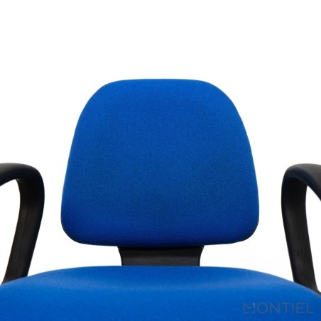 Silla Confidente Recepción Azul MM1227 de Montiel