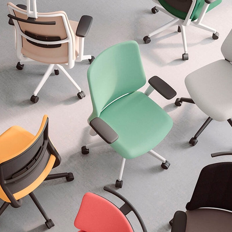 Silla Oficina Tapizada A+S Work 50 de Actiu - Montiel