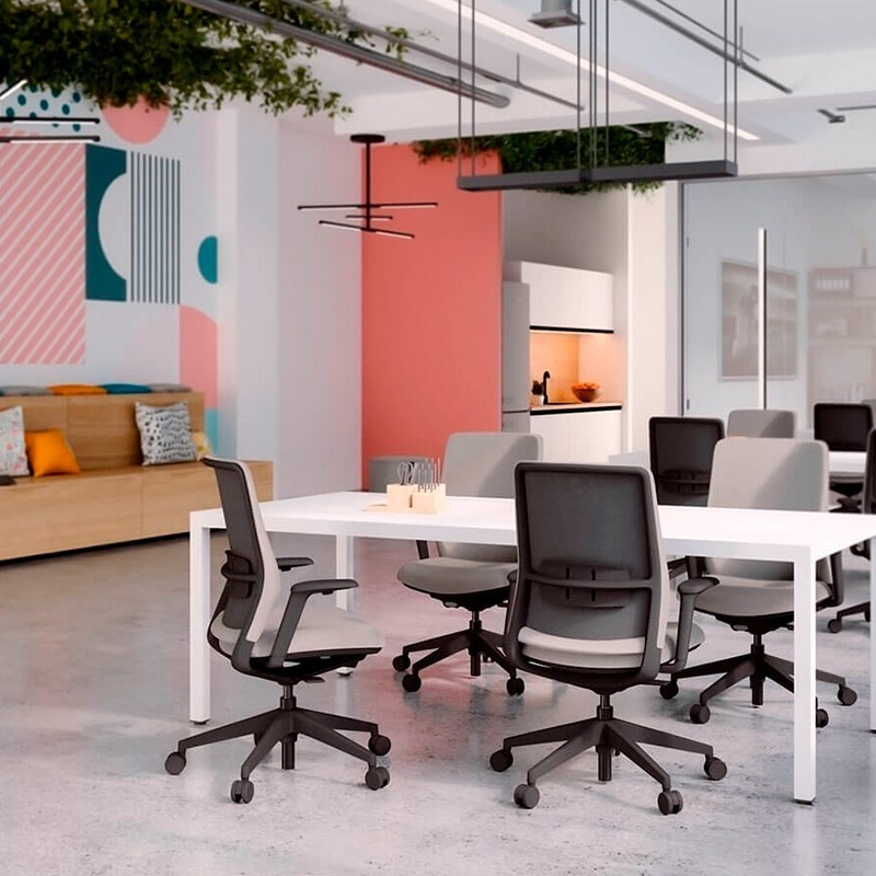 Silla Oficina Tapizada A+S Work 50 de Actiu - Montiel