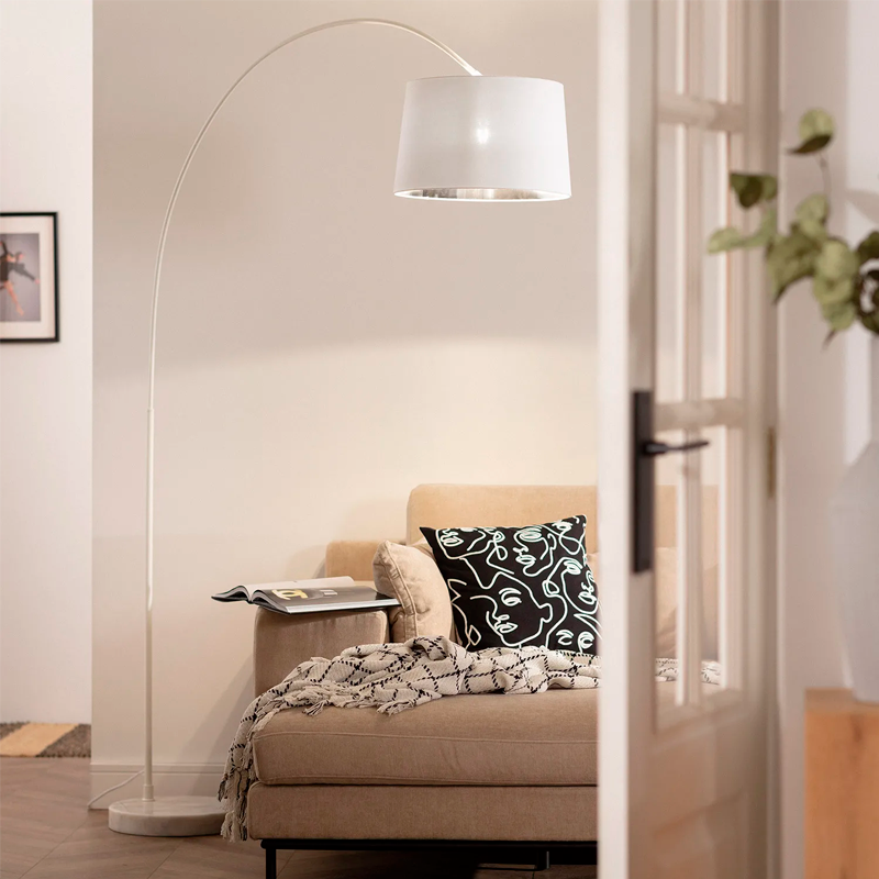 Lámpara de Pie Arco estilo Industrial Oficinas