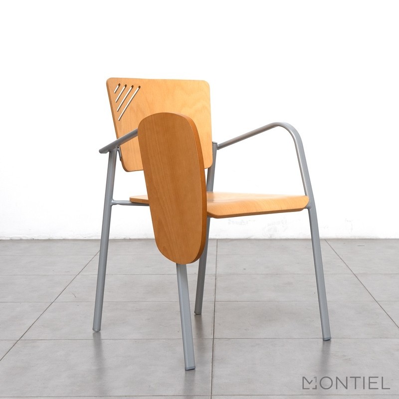 Silla Madera con Pala Escritura Nalia de Luyando - OUTLET