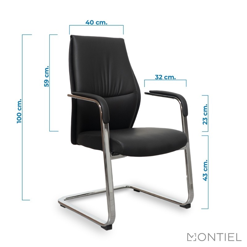 Silla Confidente para Salas de Espera Jet de Herpesa - Montiel