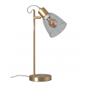 Lámpara de Mesa Moderna Dorado y Cristal Clar comprar online