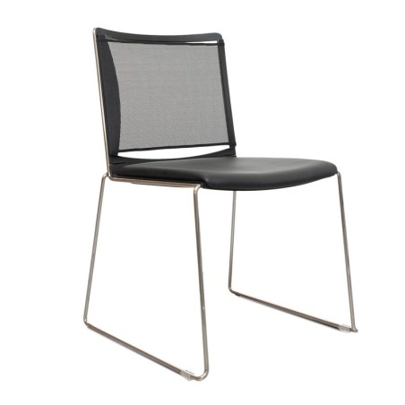 Silla Confidente Respaldo Malla Splash de Dileoffice