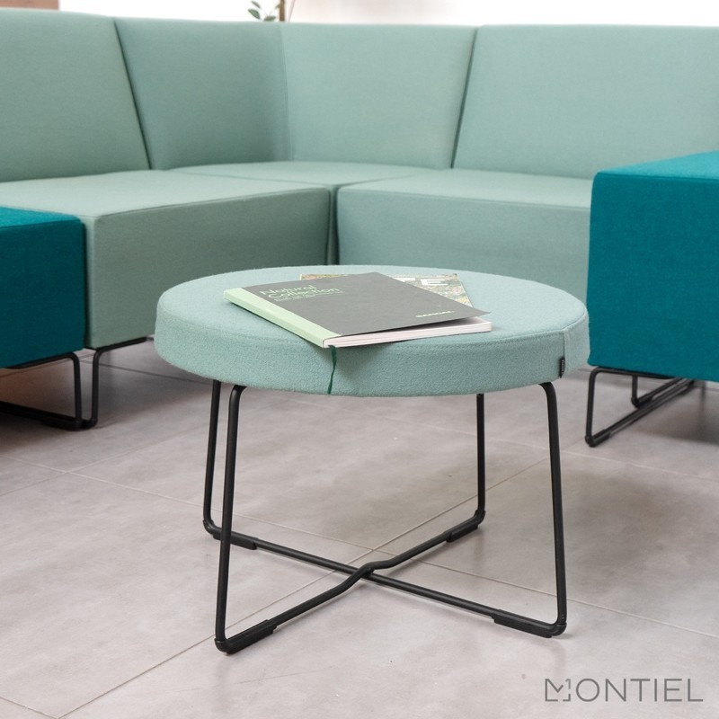 Taburete Bajo Redondo Verde Lets Sit de Forma 5 - EXPRESS