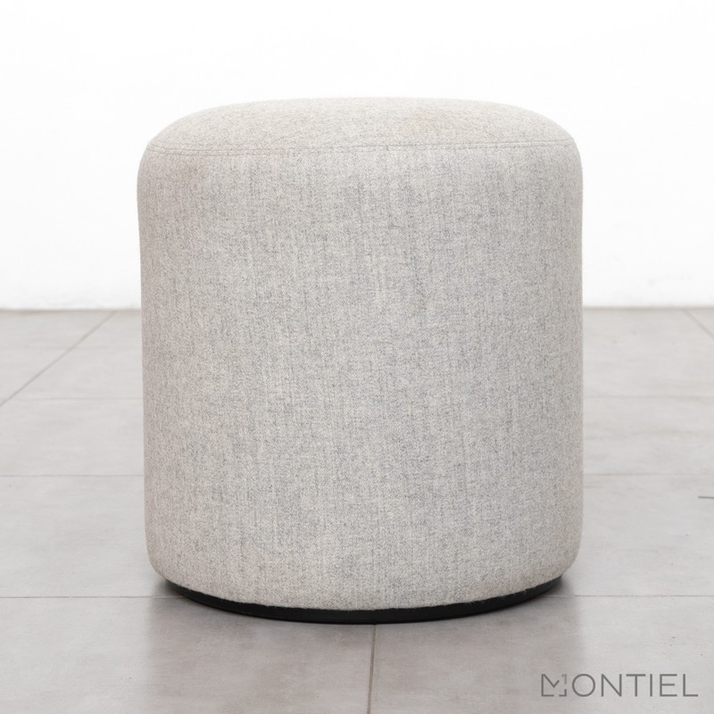 Puff taburete redondo tapizado Cyl de Forma 5 - Montiel