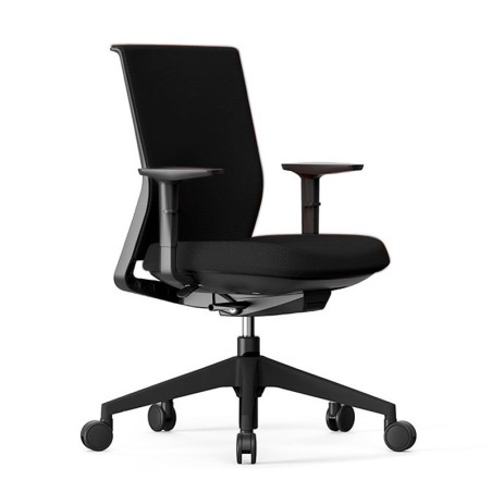 Silla de Oficina Negra 2D Stay de Actiu