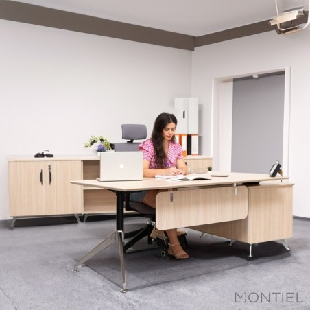 Mesa Dirección Sharp con Credencia de Herpesa - Montiel