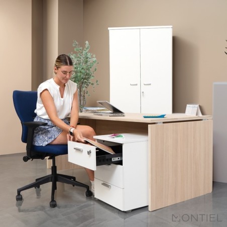 Cajonera Madera con Llave de Forma 5 - Montiel