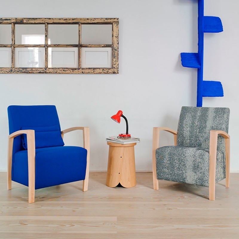 mesa auxiliar madera