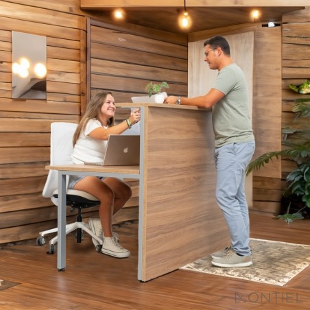 ▷ Mostrador de Recepción Basic de Kunna - Oficinas Montiel