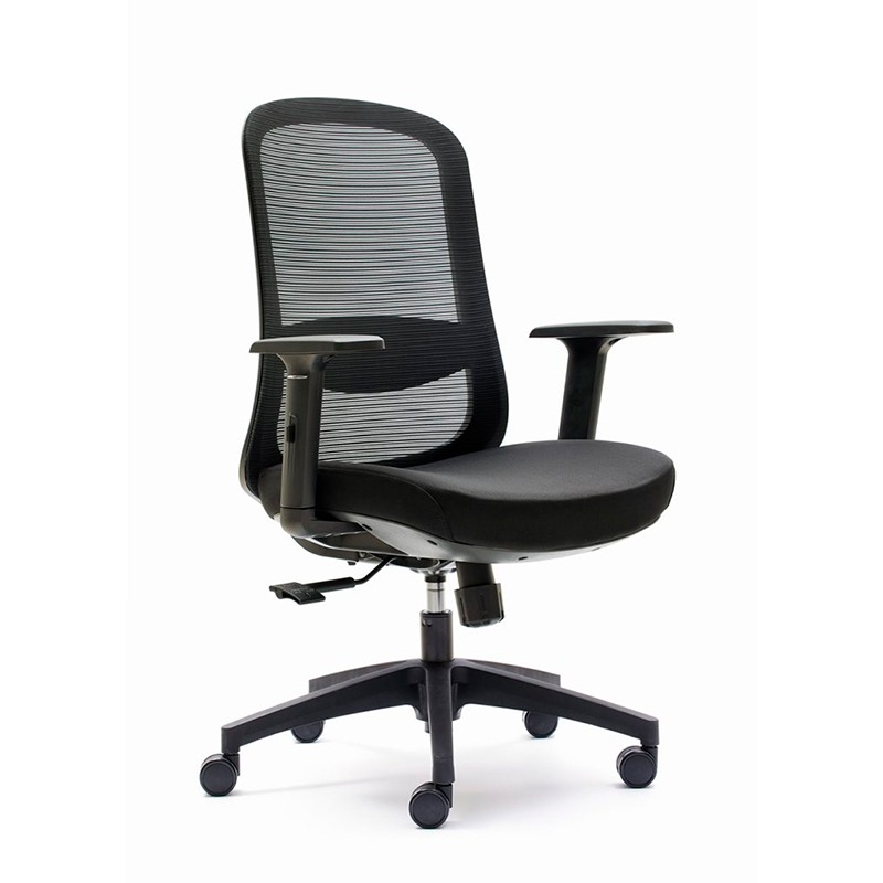 Rueda blanda de silla oficina, color negro. Pack de 5 un.
