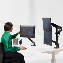 Soporte de escritorio vertical para monitor dual para monitores de máximo  32'' MU3004
