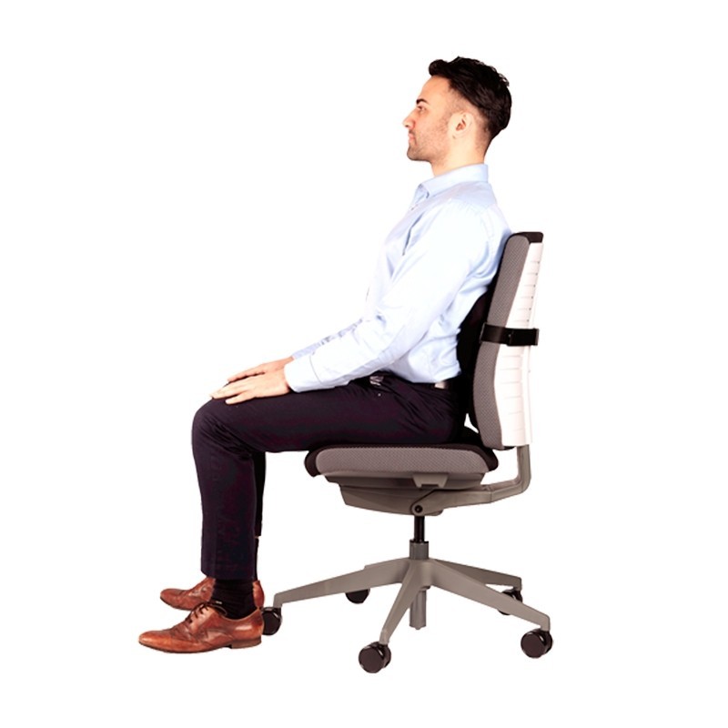 Cojín Lumbar Silla Oficina Fusion Plushtouch Fellowes