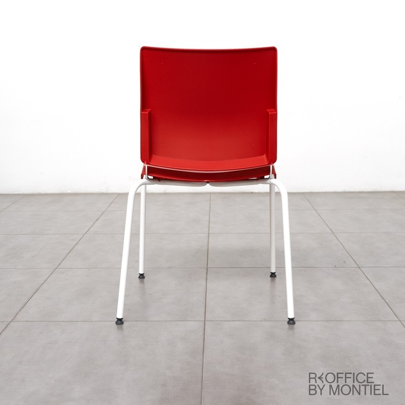 Silla Sala de Espera Roja Atenea de DileOffice - Montiel