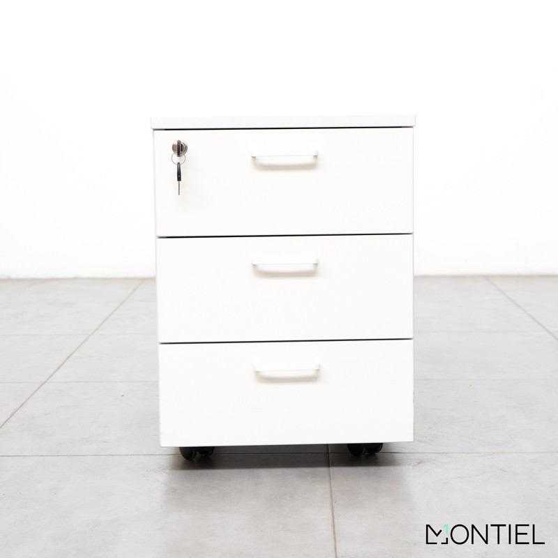 Cajonera con Ruedas y Llave 3 cajones Actiu - Montiel