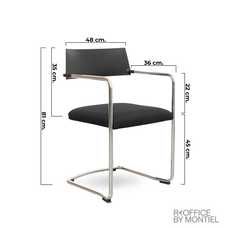 Silla Escritorio sin ruedas de Teb Design - Montiel